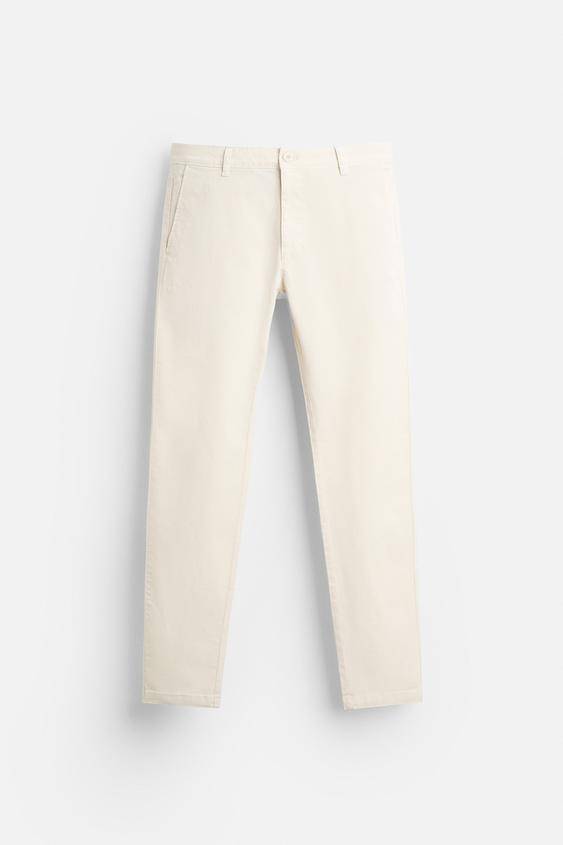 Zara Mens Slim Chino