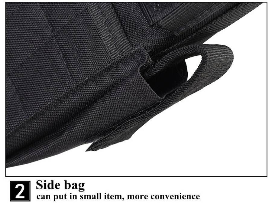 Drop Right Leg Gun Holster Gun Bag - BLACK