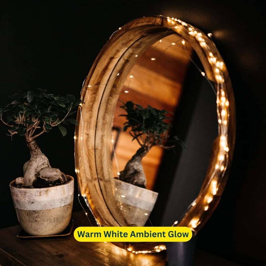 20m 200 LED Solar Copper Wire Fairy Lights