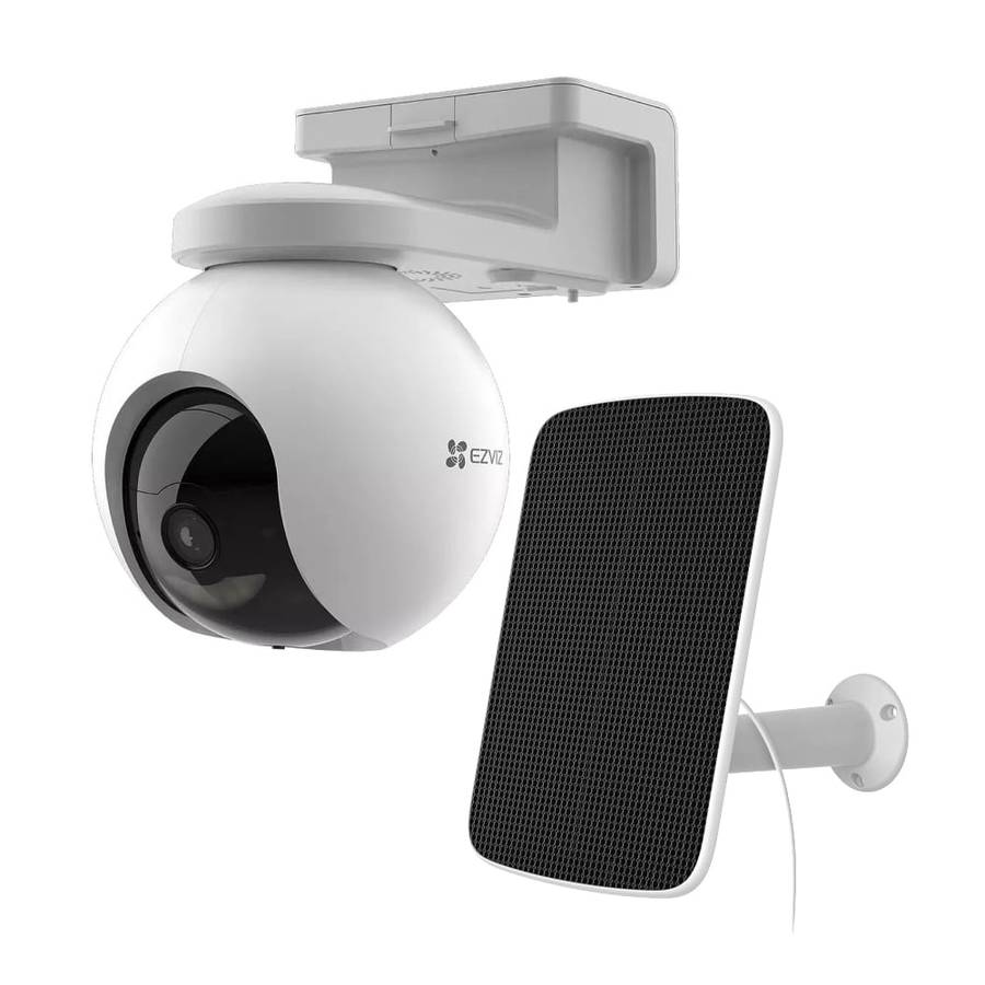EZVIZ EB8 2K 4G Solar Panel Bundle - Pan & Tilt Camera (4MP)