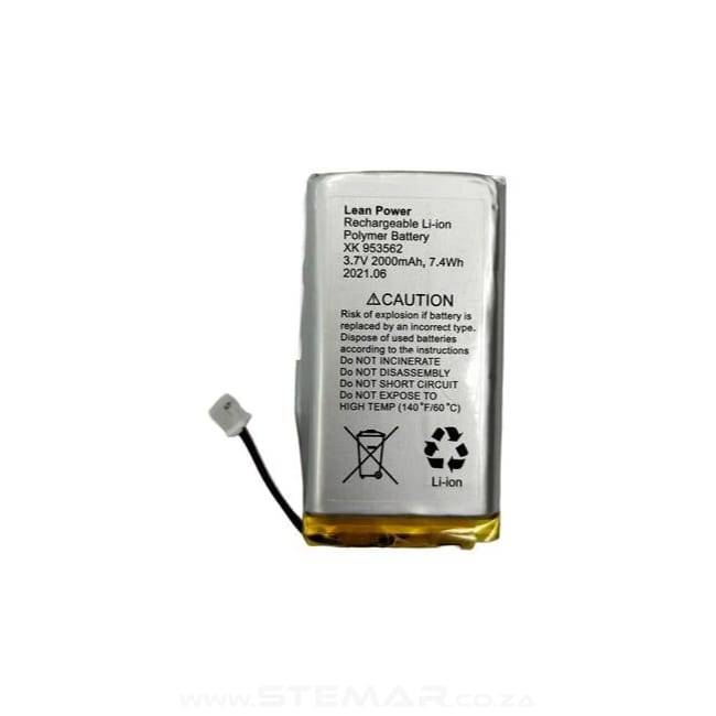 Ajax Lithium Polymer Battery 3.7v 2000MA