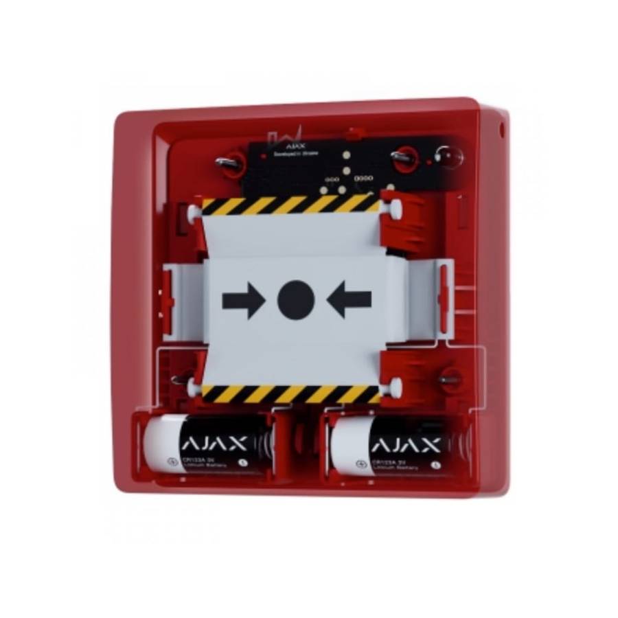 Ajax Manual Call Point (Red)