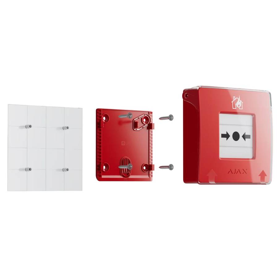 Ajax Manual Call Point (Red)