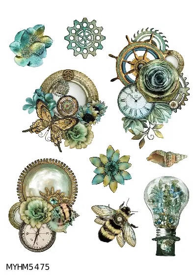Oceanpunk III Sticker Sheet: Leagues under the Sea