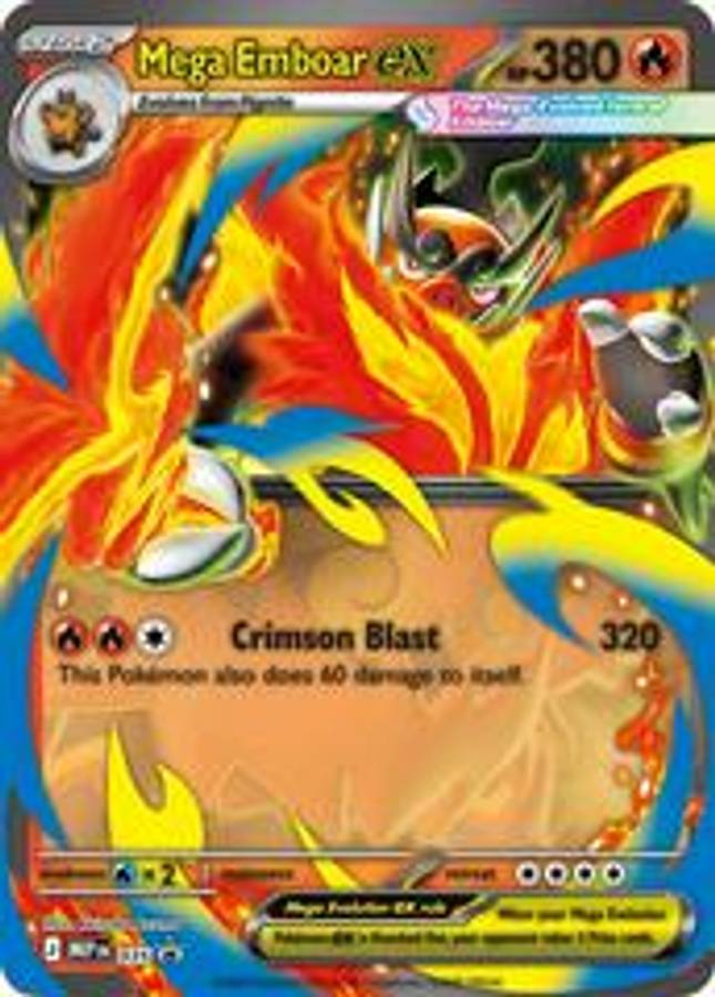Mega Emboar ex 35 - Mega Emboar ex 35