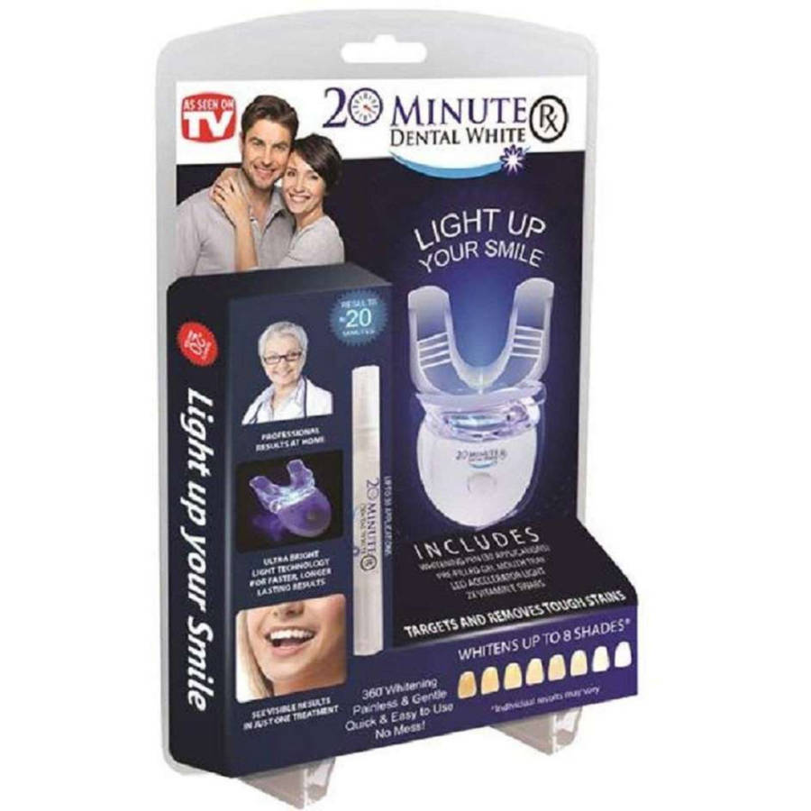 The 20 Minute Dental White Teeth Whitening System