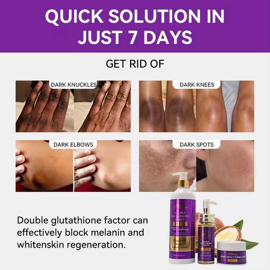 liposomal glutathione vs regular glutathione absorption My. Skyn. Gluta GlowUp Brown Knuckles Lightening Kit · SHOP THE GLOW SA main image 0