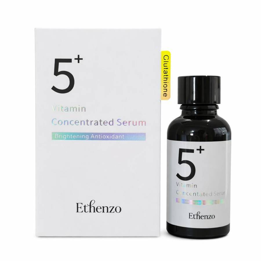 Ethenzo 5+ Vitamin Concentrated Serum  Glutathione (30ml)