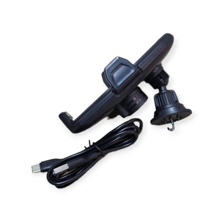 Wolulu AS-50907 Multifunctional Wireless Car Phone Charger, Mount 15W