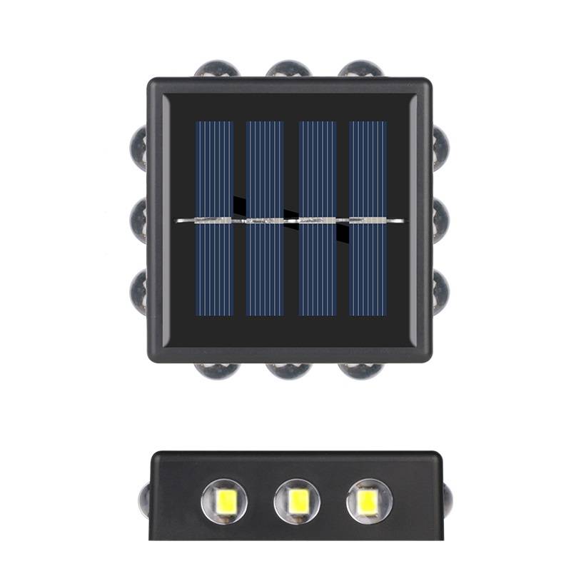 FA-YD-2309 Solar Powered Wall Garden Light 12LED White