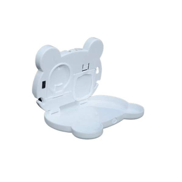 JH-2180 Car Feeding Tray Tableware Cartoon Character Kids Anti-fall Dishes