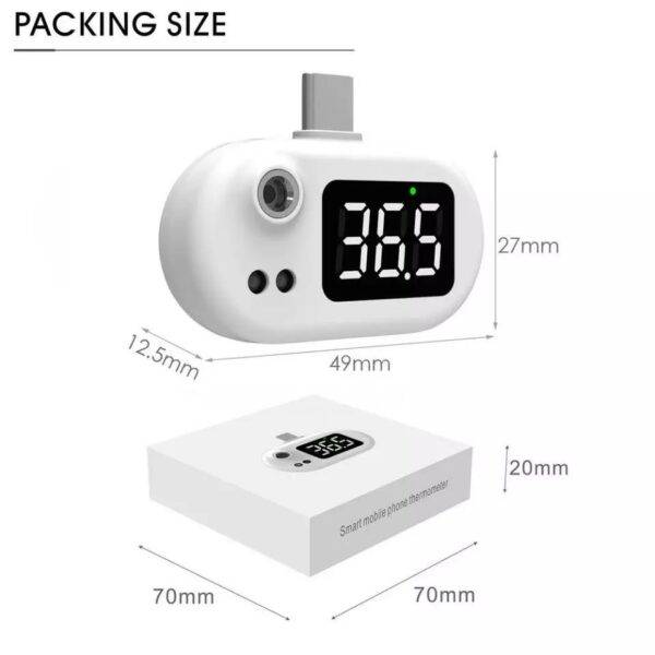 k8 Type C Mobile Phone Thermometer