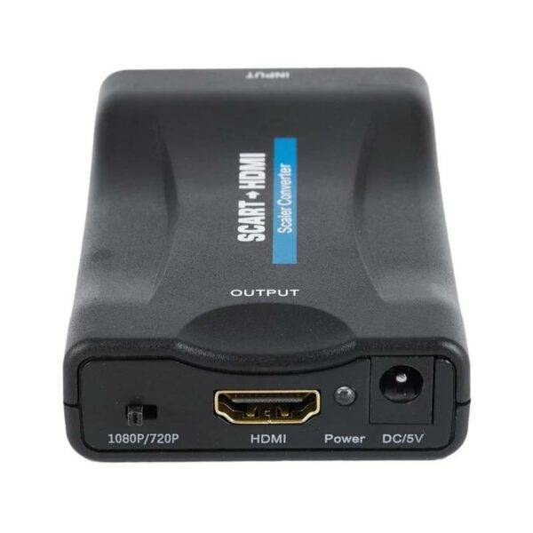 1080P SCART TO HDMI Converter Digital Analog Signal Adapter Fit NTSC,PAL For SKY