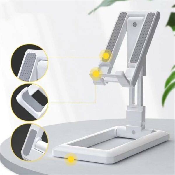 Universal Desktop Mobile Phone and Tablet Holder Stand Adjustable Foldable Desk Stand
