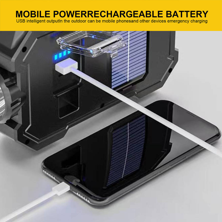 FA-208T Multi-functional Portable Solar Powered Work Light