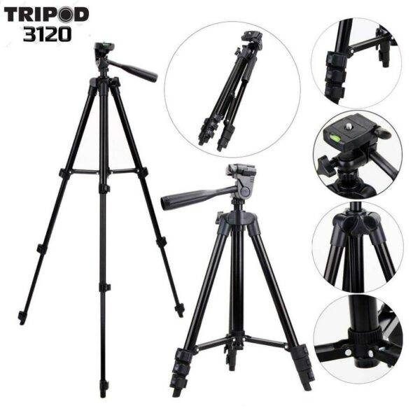 3120 Tripod For Camera And Cellphone 1.2m
