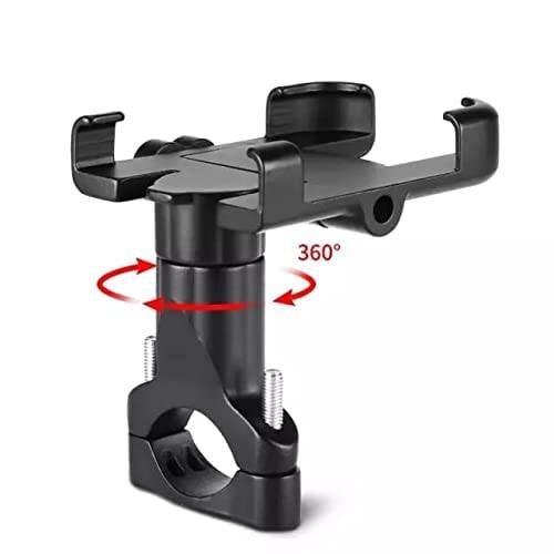 C1B Rearview Mirror Mount Stand Phone Holder For Bike, Bicycle With 360° Rotation