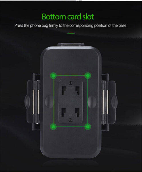 Motorbike Phone Holder Waterproof Bag Pouch Cases Motorcycle Bicycle Handlebar Cellphones GPS Stand