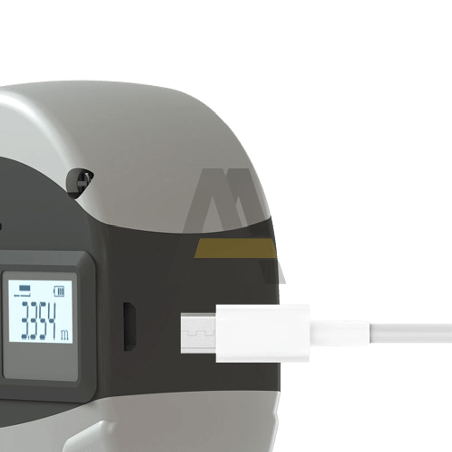 2 in 1 Laser Range Tape Measure