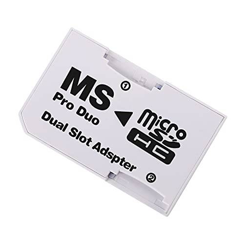 Dual Micro SD Card Adapter MS Pro Duo for PSP Converter with 16gb Micro SD Card
