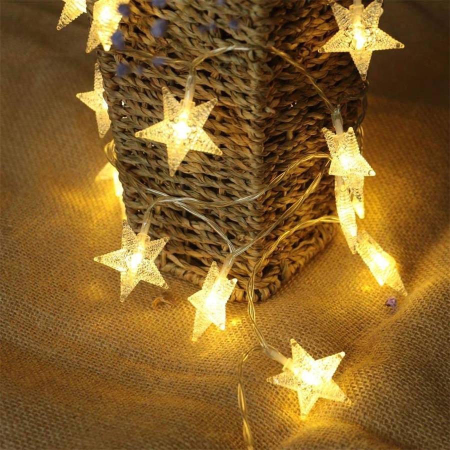 JG3108 5M Battery Operated Star Christmas String Light