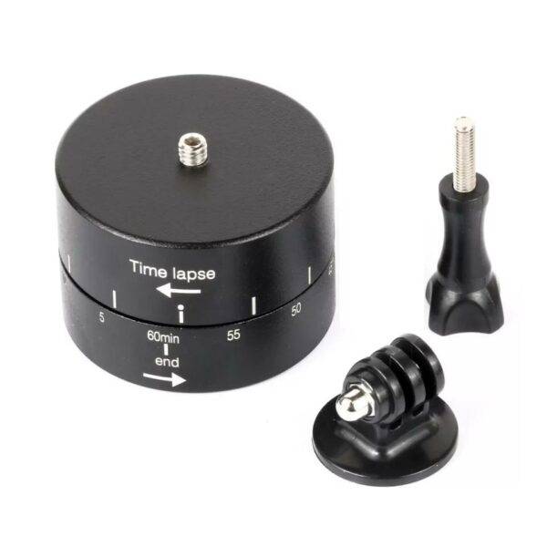 SE060 60min Delay Universal Panoramic Timing Pan/tilt 360-degree Rotation Gimbal for Camera Photo...