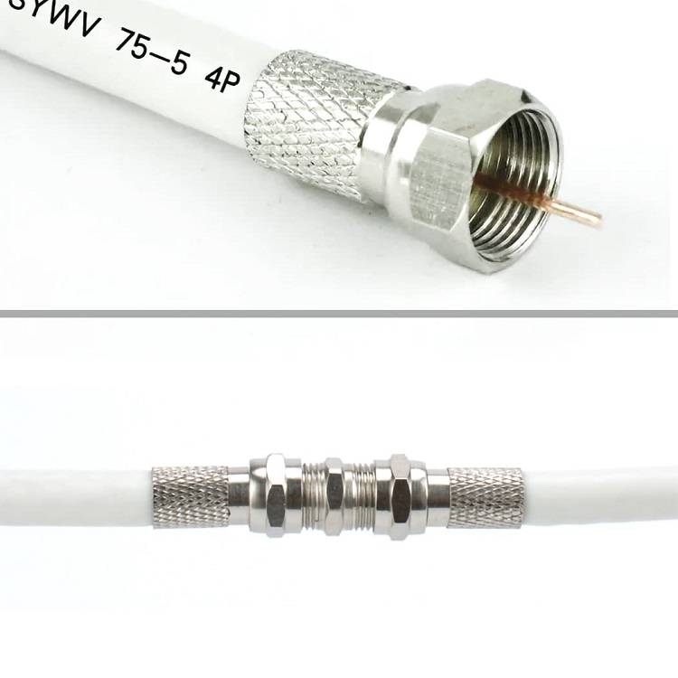 Self Tightening F-Head TV Screw Connector Pack OF 100