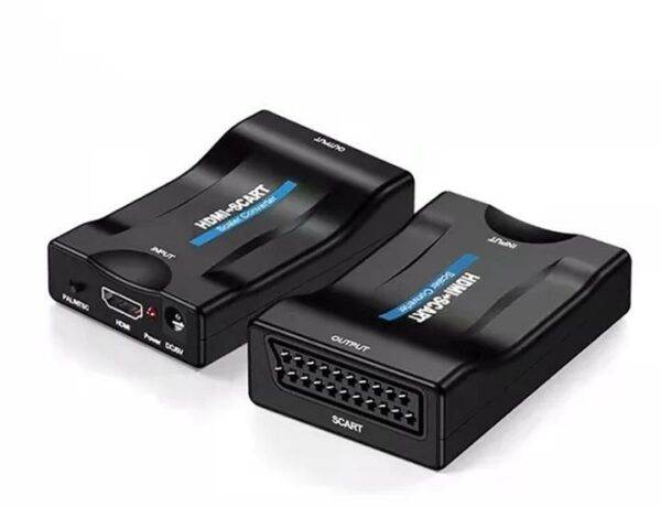 1080P HDMI To SCART  Converter Digital Analog Signal Adapter Fit NTSC,PAL For SKY HD