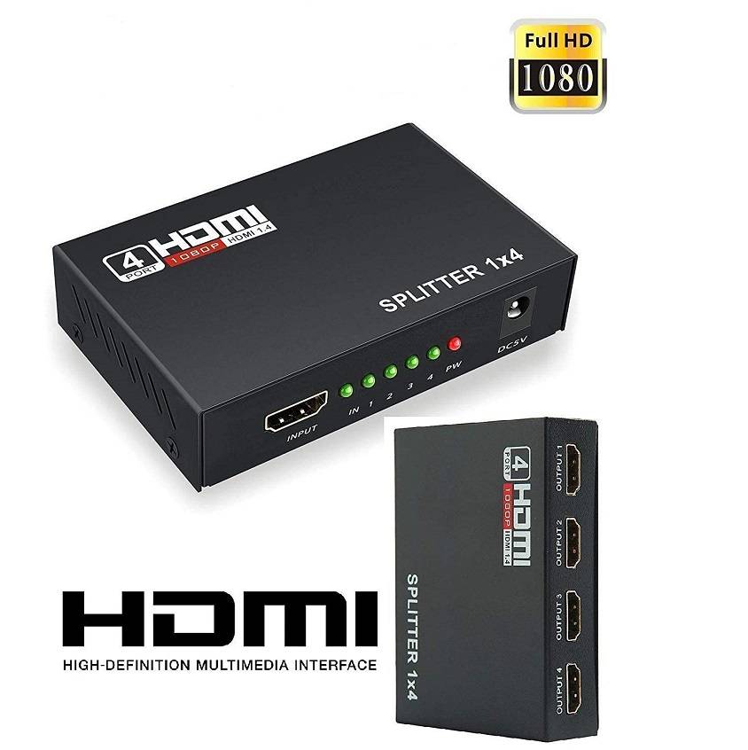 HDMI Splitter 4 Port 1080P