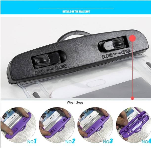 Universal Waterproof Sports Phone Case 6Inch