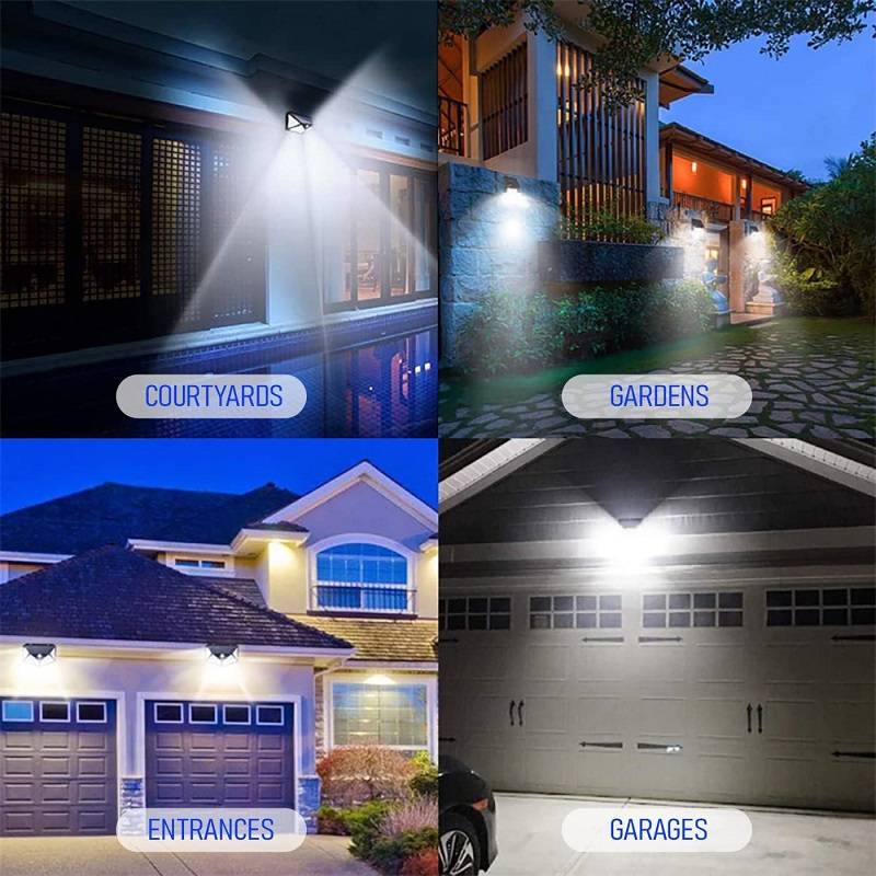 FA-114COB Solar Powered Interaction COB Wall Light