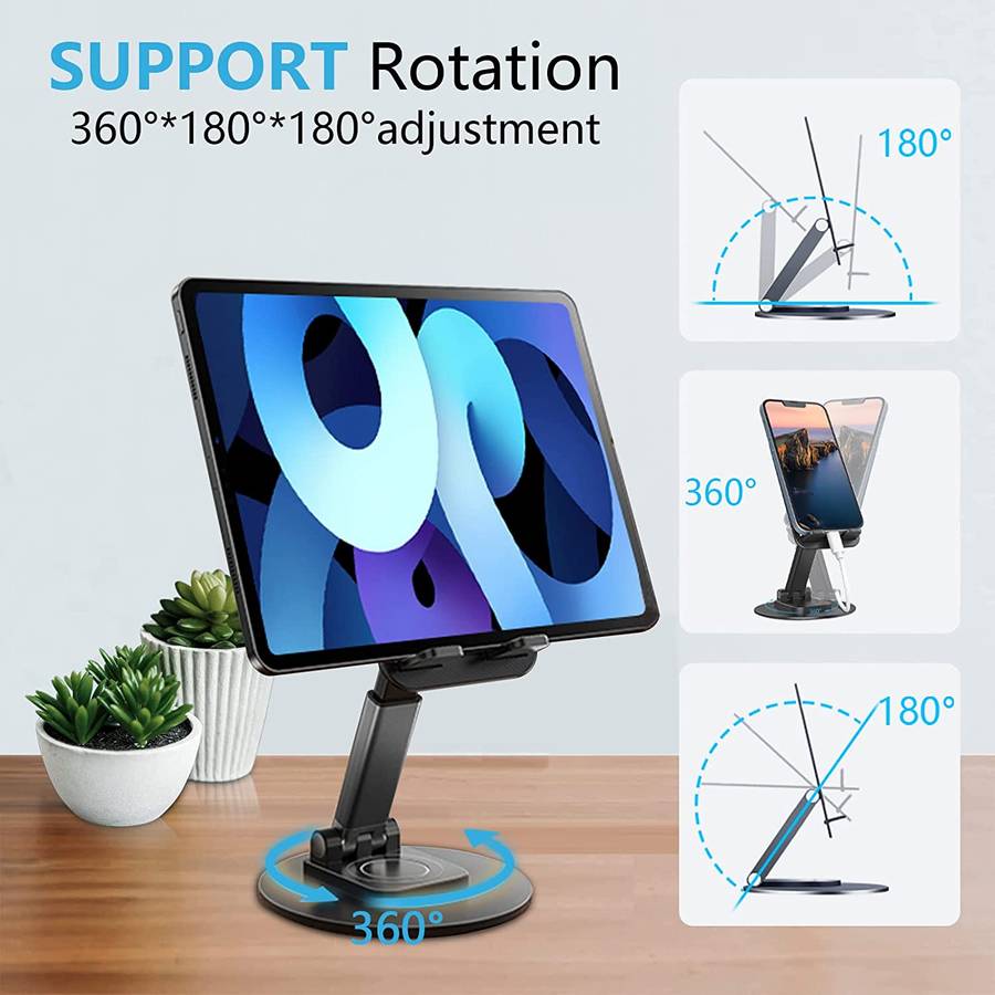 22A133 360° Rotating Foldable Lifting Phone Bracket