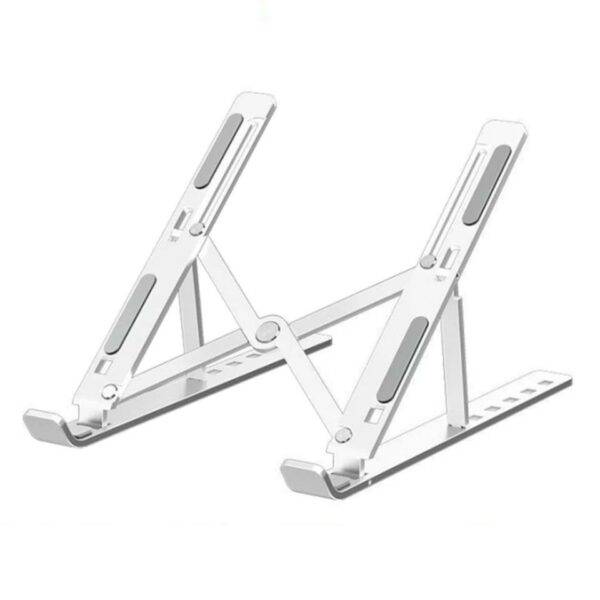 Baihuo MY-7092 Aluminum Alloy Laptop Support Foldable 6 Gears Height Adjustable Desktop Bracket