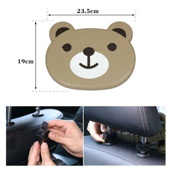 JH-2180 Car Feeding Tray Tableware Cartoon Character Kids Anti-fall Dishes