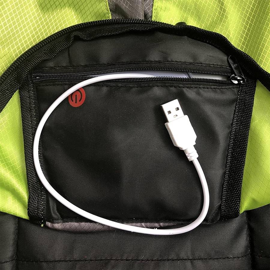 XF0773 15Ltr Reflective Sports Bag With LED Indicator And Remote Control