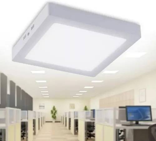 Aerbes AB-Z907-1 Square Surface-Mounted  Panel Ceiling Light 25W
