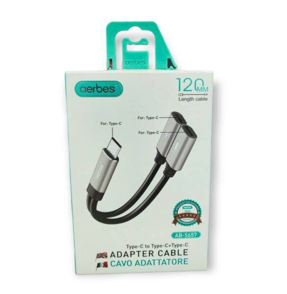 AB-S657 Type C To Type C And Type C Adapter Cable