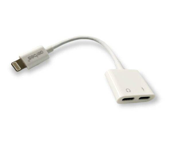 AB-S663i 2 In 1 Lightning To Lightning And Lightning Adapter Cable