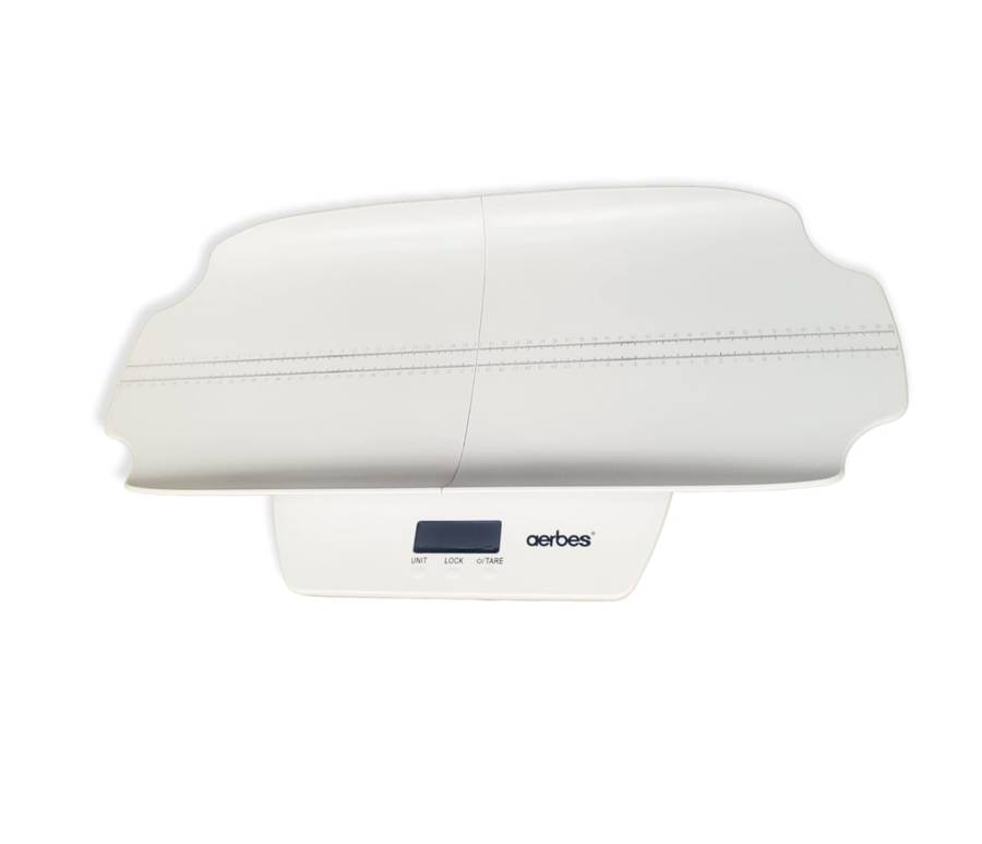 Aerbes AB-J398 Baby Weight Scale With Height Measurement,Anti Roll Over Design