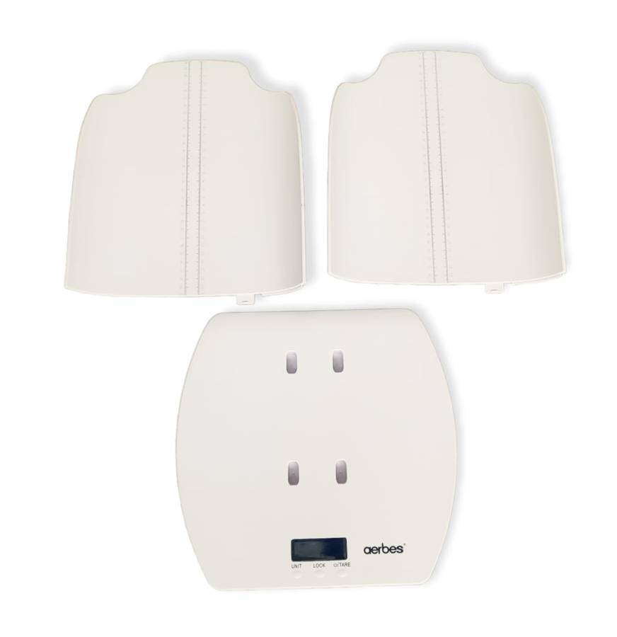 Aerbes AB-J398 Baby Weight Scale With Height Measurement,Anti Roll Over Design