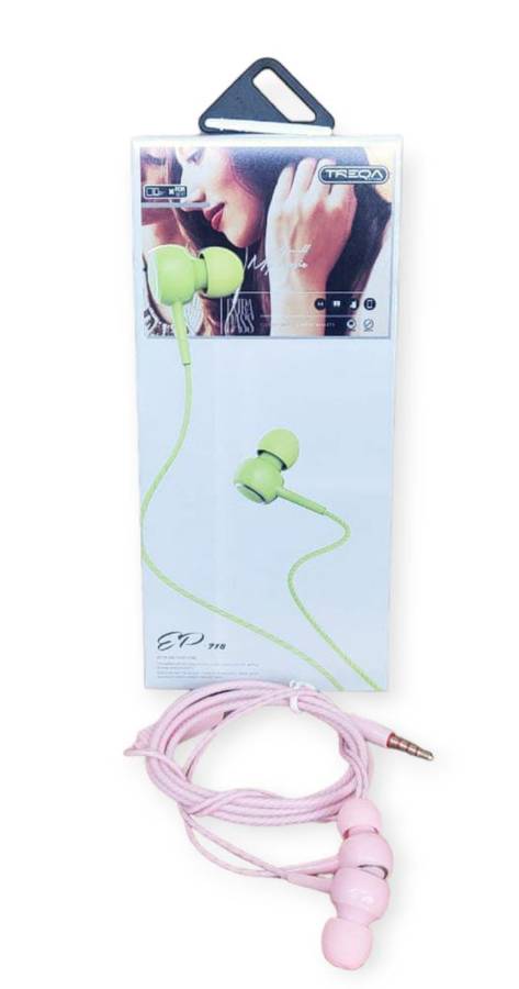 Treqa EP-718 Wired Earphones 3.5mm