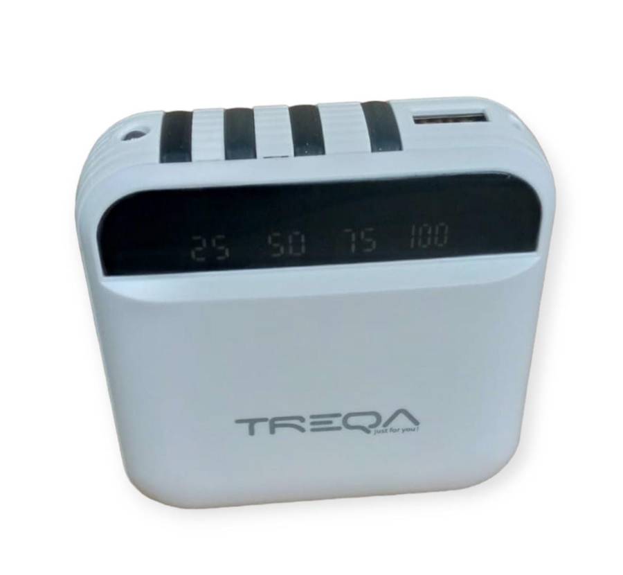 Treqa TR-940 Power Bank 10000Mah With LED Flashlight