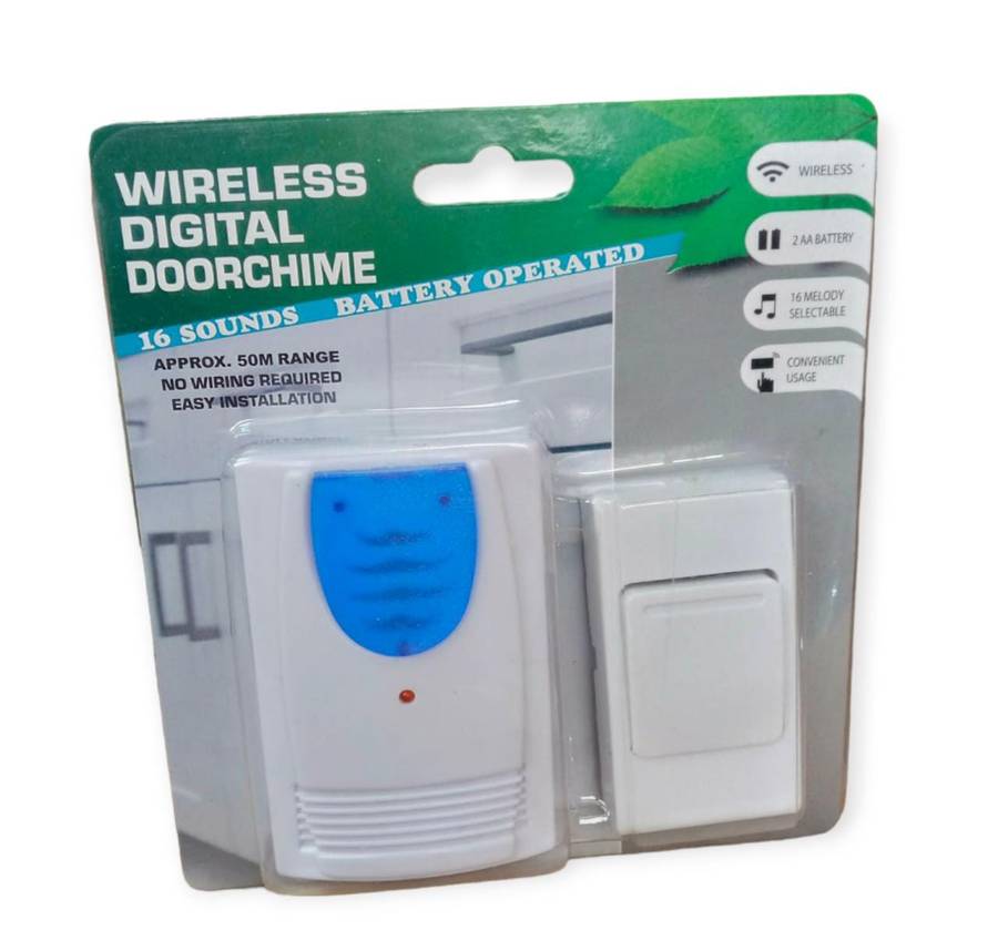 XF0801-A Wireless Digital Door Chime Alarm
