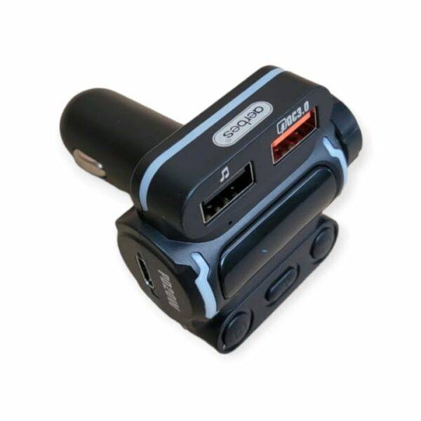 Aerbes AB-CZ04 Multifunctional Wireless Car RGB MP3 Player FM Transmitter PD 20W