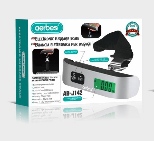 Aerbes AB-J142 Portable Digital Luggage Scale