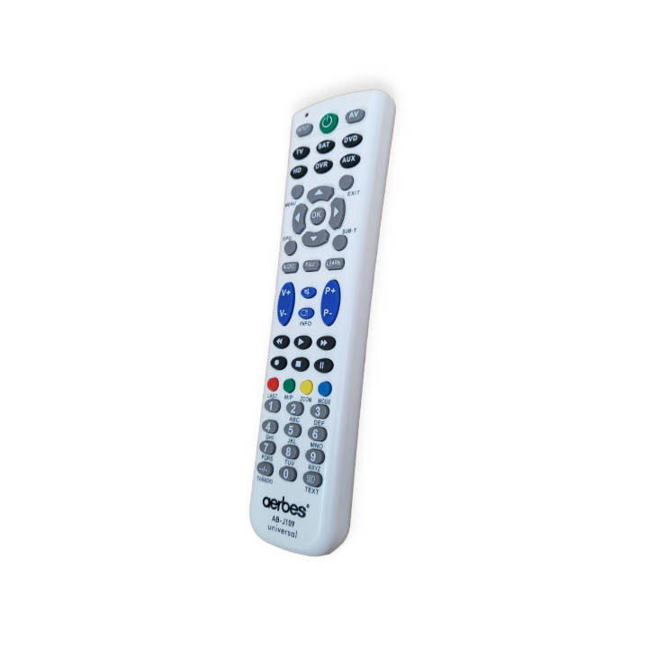 Aerbes AB-J109 Universal Remote Control With Learning Functions 6 In 1