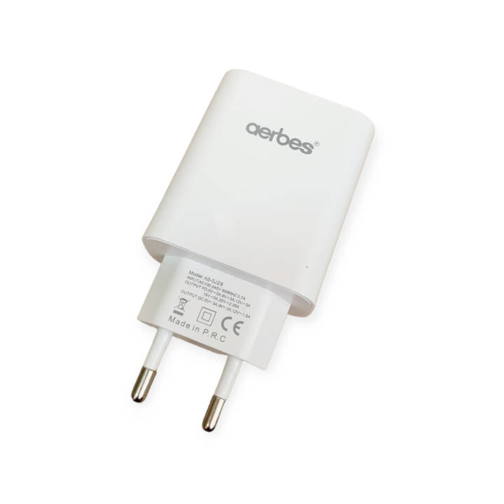 Aerbes AB-SJ28 QC3.0 18W + PD45W Quick Charging Intelligent Charger