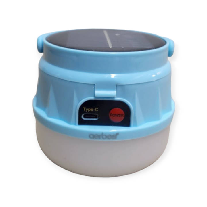 Aerbes AB-TY21 Solar Powered Camping Light With A Hook 100W