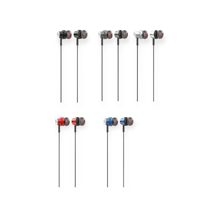 Wolulu AS-50578 3.5mm Earphones With Built-In Microphone