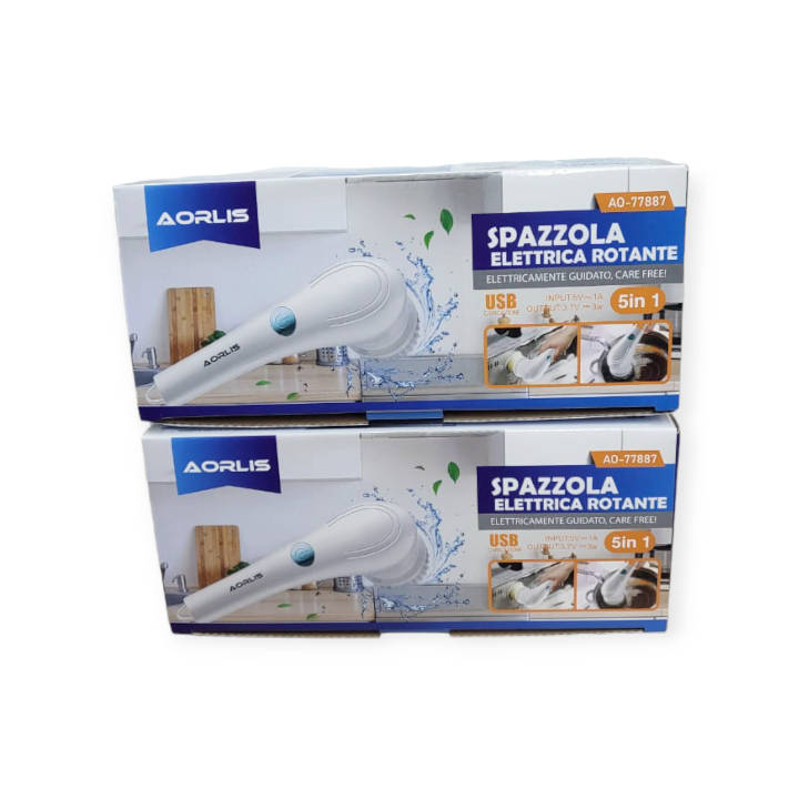 Aorlis AO-77887 Electric Cleaning Brush 5 In 1